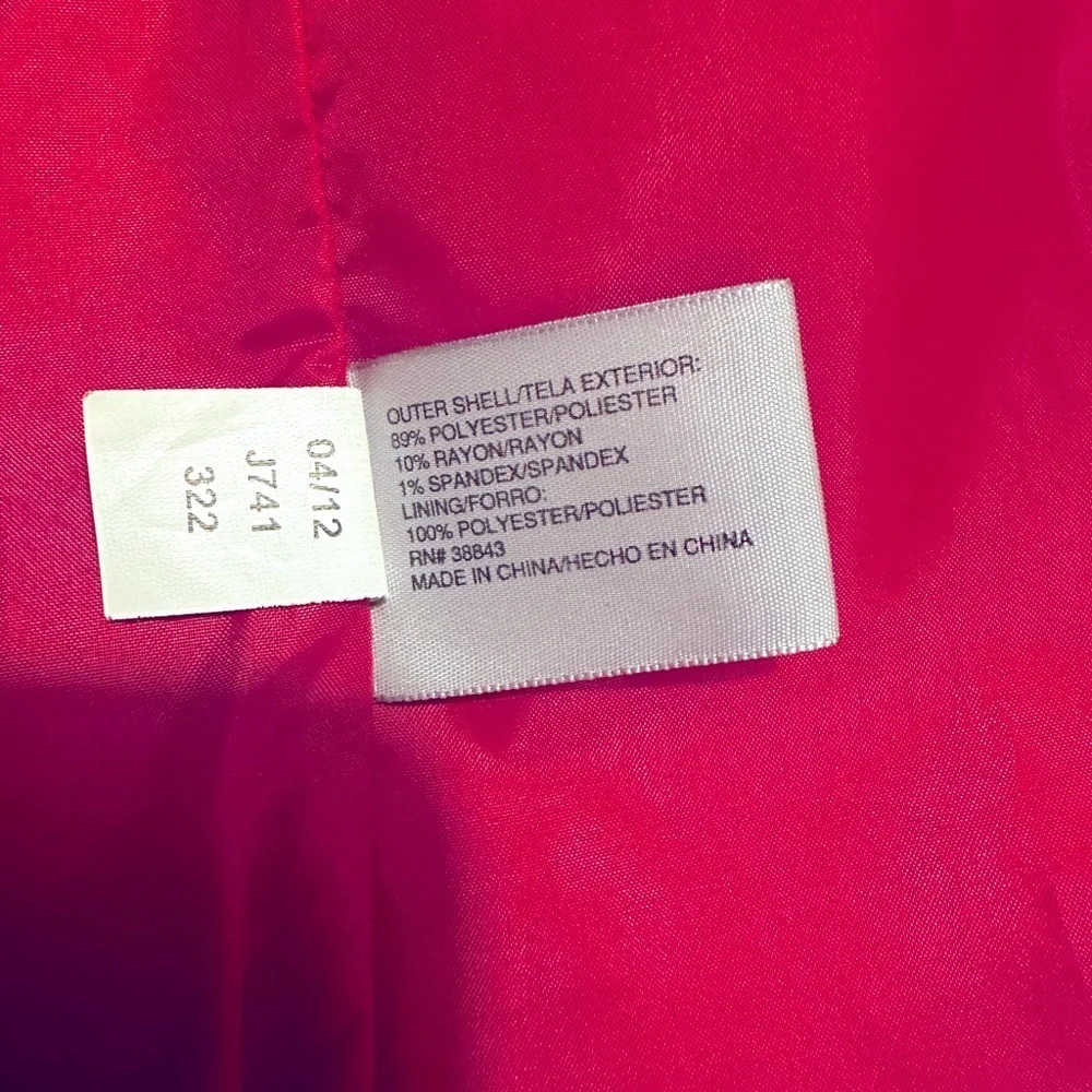 Women’s coat small pink excellent condition, pink, Worthington, perfect for fall - Picture 13 of 15